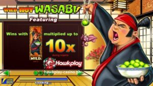 Ang Wild Hot Wasabi ay namumukod-tangi sa iba pa nitong mga online slot game counterparts. Ang