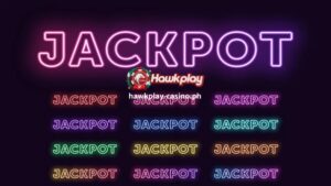 Mayroong limang progresibong antas ng jackpot sa laro ng mga slot ng online casino, na