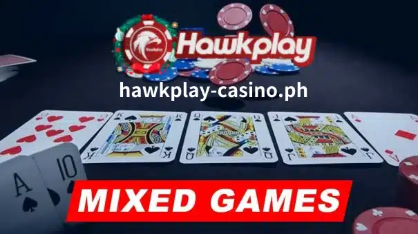 Ang mixed poker game ay tumutukoy sa isang serye ng mga pagkakaiba-iba ng poker na magkakasunod na nilalaro sa isang